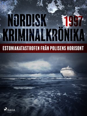 cover image of Estoniakatastrofen från polisens horisont